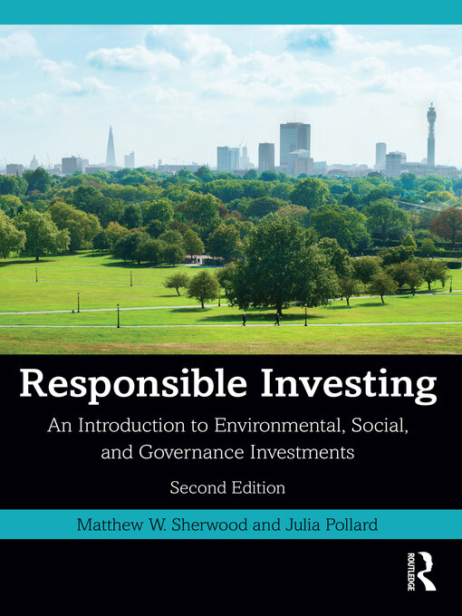 Title details for Responsible Investing by Matthew W. Sherwood - Wait list